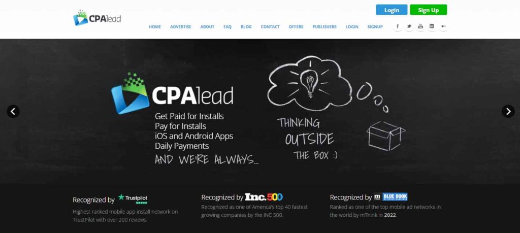 CPAlead affiliate network